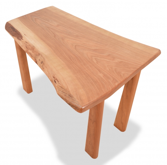 Live Edge TableCherry Maple Corner Woodworks